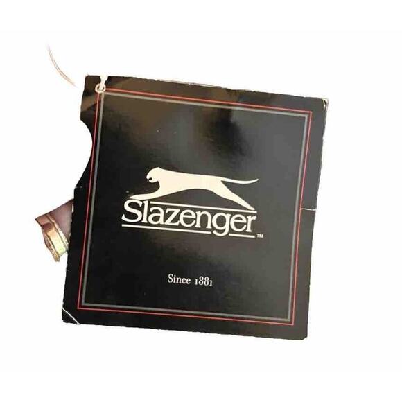 NWT Vintage Slazenger Unisex Black Blue Backpack Sling One Strap main image 4